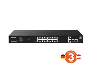 TENDA TEG2220P-16-250W Gigabit PoE+ Switch 16x1Gb/s - obrázek 6