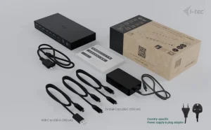 i-tec USB-C KVM dokovací stanice, 3 hostitele, 2x displej - obrázek 7