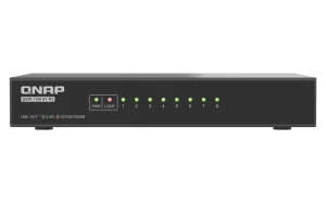 QNAP switch QSW-1108-8T-R2 (8x 2,5GbE port, pasivní chlazení, podpora 100M/ 1G/ 2,5G) - obrázek 7