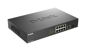 D-Link DGS-1010MP/E 10x 1000 Desktop PoE+ switch - obrázek 2