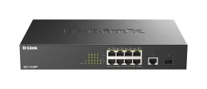 D-Link DGS-1010MP/E 10x 1000 Desktop PoE+ switch