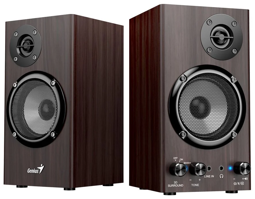 GENIUS repro SP-HF520BT, tmavě hnědá