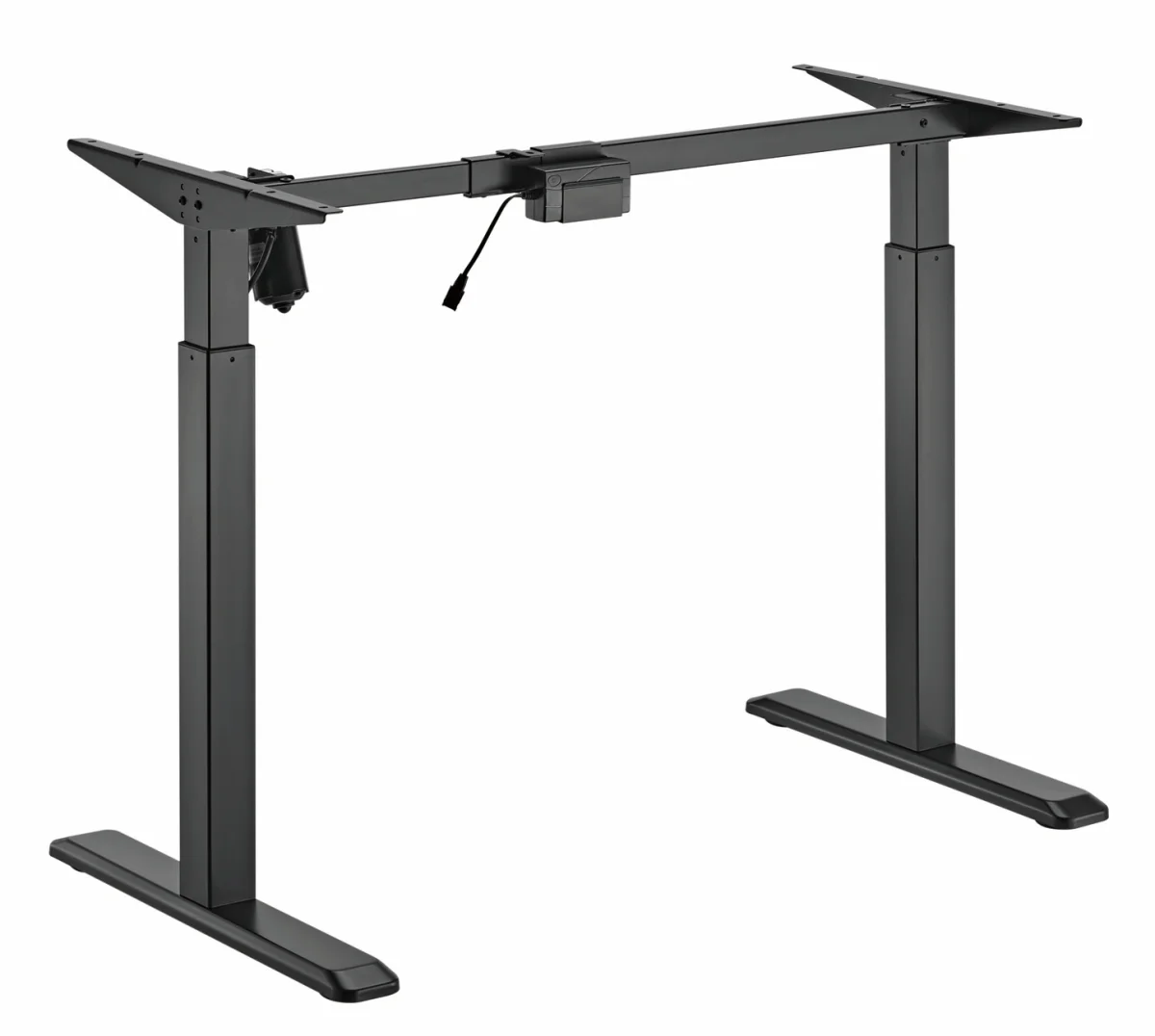 Výškově stavitelná stolová podnož Brateck S03-22DE 1 motor rozsah 710-1190 mm nosnost 80 kg