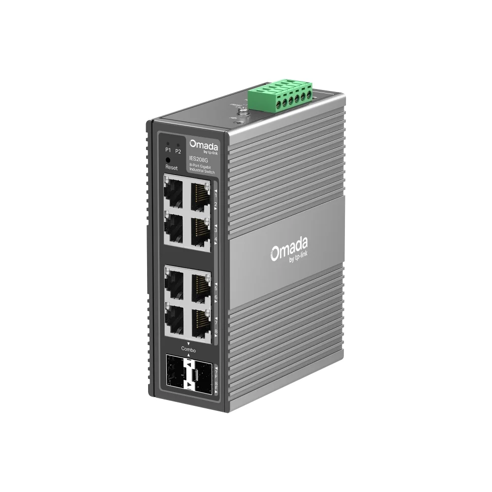 TP-LINK IES208G Omada průmyslový switch