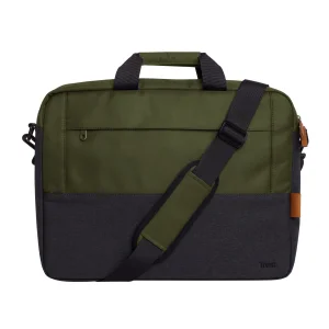 TRUST LISBOA 16" LAPTOP BAG - GREEN