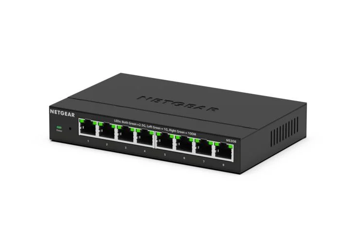 NETGEAR MS308 8-portový 2.5G switch