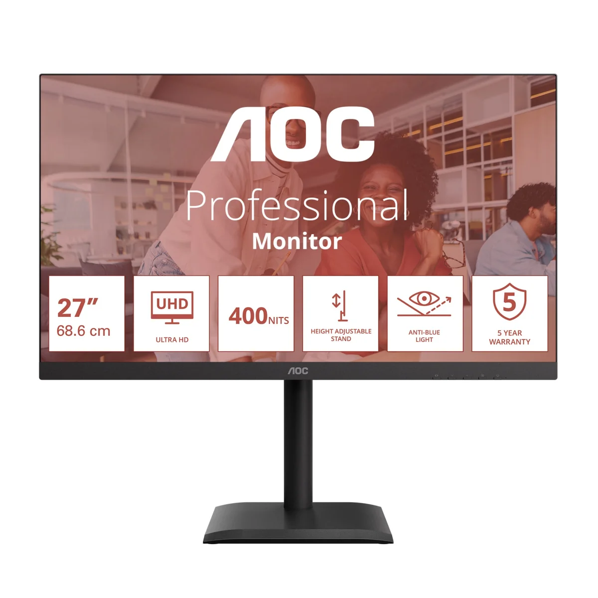 AOC U27E4CV 27" IPS 4K UHD 60Hz 4ms Monitor