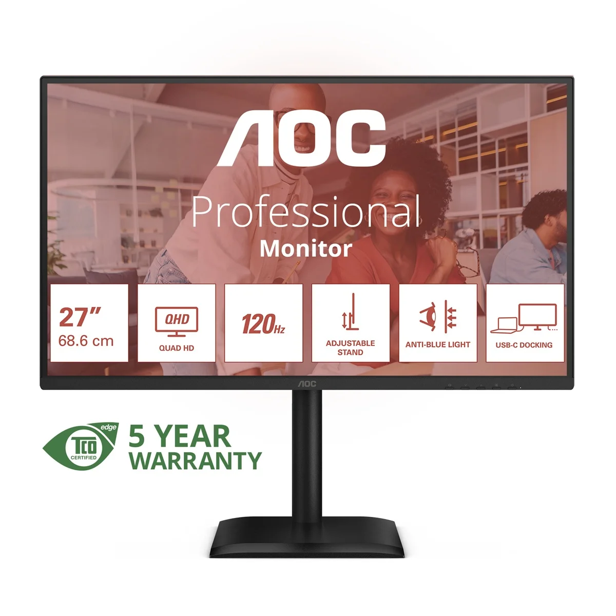 AOC Q27E4CV 27" IPS QHD 120Hz 4ms Monitor