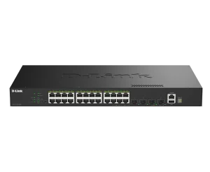 D-Link DGS-1530-28P/E switch 24x GE PoE + 4x 10G SFP+