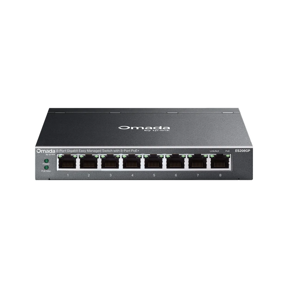 TP-link ES208GP 8xGb Easy Man.switch Omada