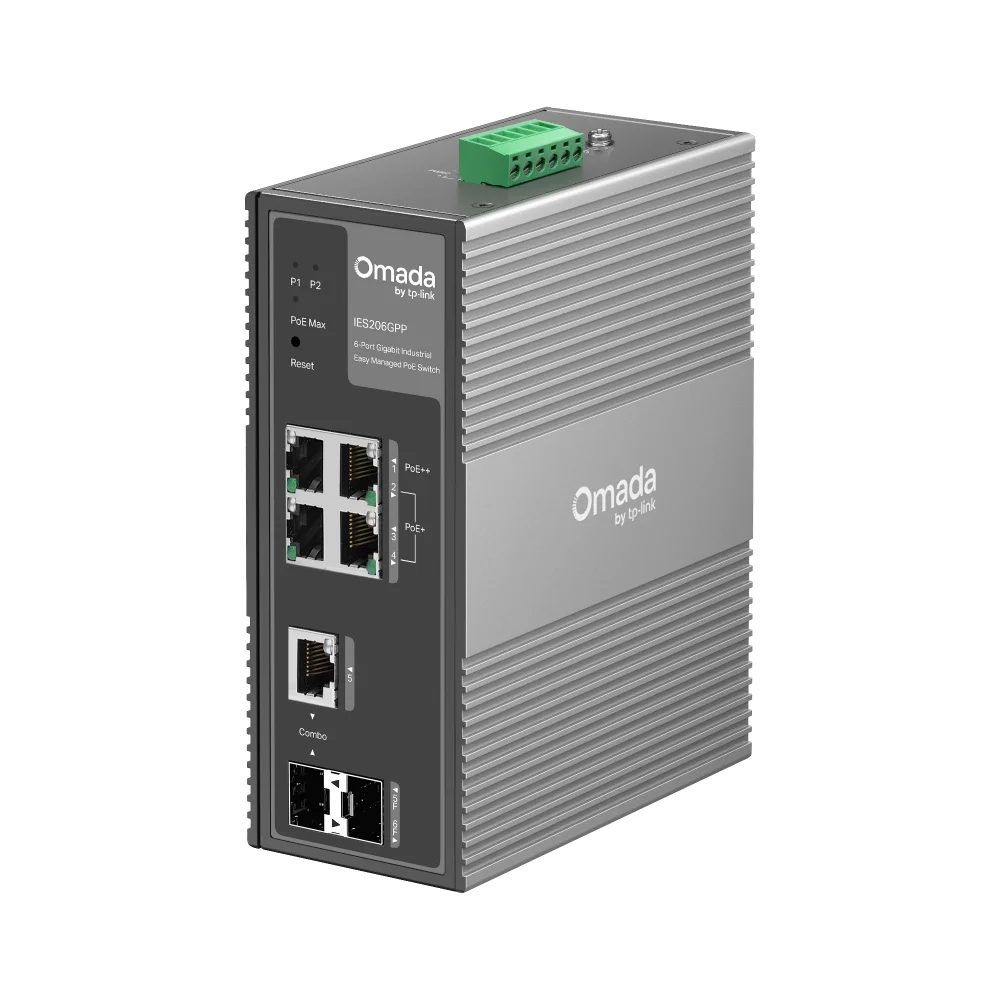 TP-LINK IES206GPP Omada průmyslový switch