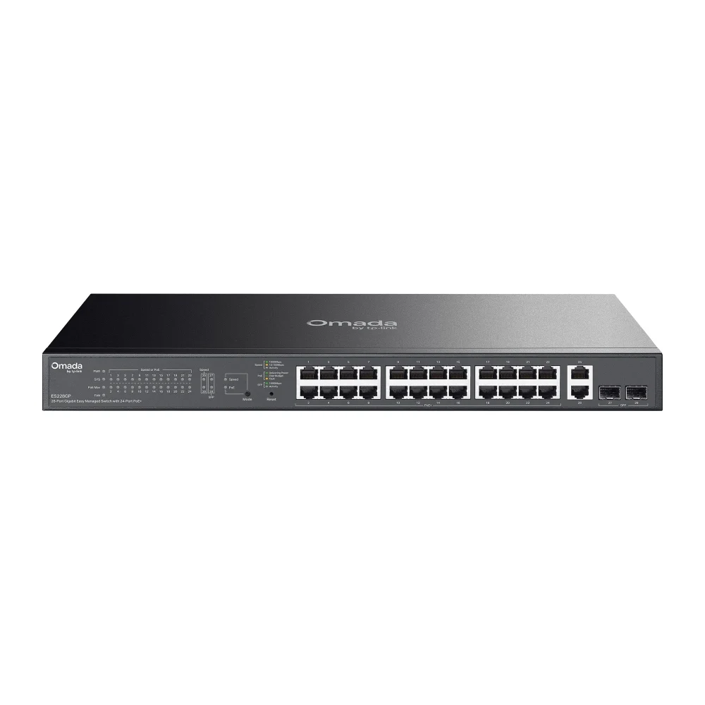 TP-Link ES228GP 28x Gb Easy Managed Switch Omada