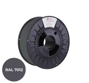 Filament C-TECH PREMIUM LINE, TPU 90A, flexibilní, čedičová šedá, RAL7012, 1,75mm, 1kg