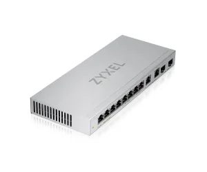 Zyxel XGS1010-12 v2, 12-Port Gigabit Unmanaged Switch with 8-Port 1G + 2-Port 2.5G + 2-Port SFP+ - obrázek 2