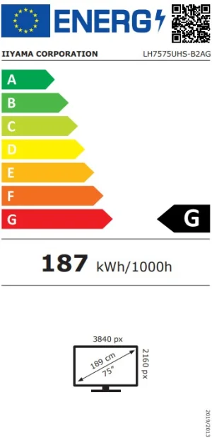 75" iiyama LH7575UHS-B2AG:IPS, 4K UHD,Android,24/7 - obrázek 10