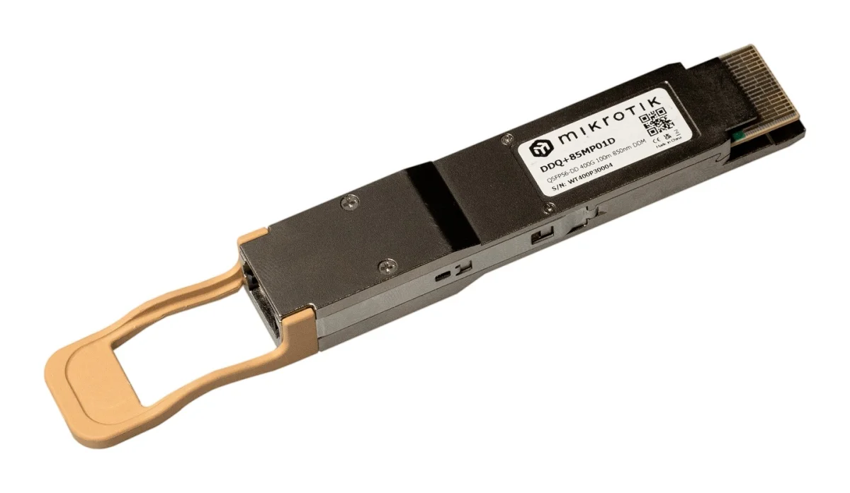 MikroTok DDQ+85MP01D, QSFP-DD 400G SFP modul 100m