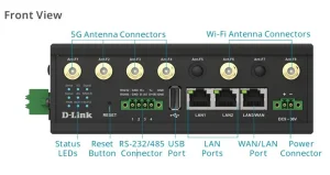 D-Link DOM-550-GSO 5G IIoT Gateway - obrázek 3