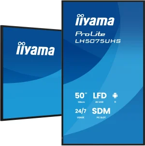 50" iiyama LH5075UHS-B2AG:VA,4K UHD,Android,24/7 - obrázek 3