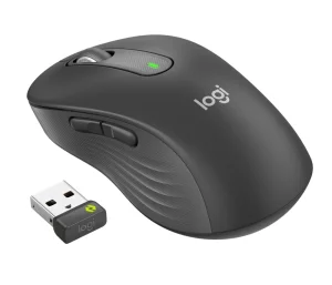 Logitech M650 L For Business/Kancelářská/Optická/Pro praváky/4 000 DPI/USB+BT/Šedá - obrázek 2
