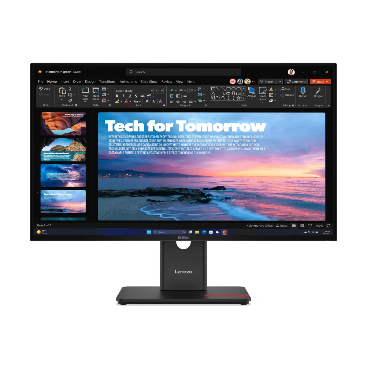 Lenovo ThinkVision T27QD-40 27" IPS QHD 120Hz 4ms