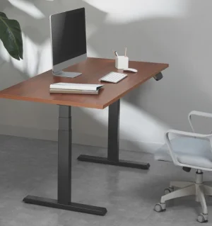 Stolová deska BR168R, 1600 x 800 x 25 mm ořech pro výškově stavitelné podnože Brateck - obrázek 3