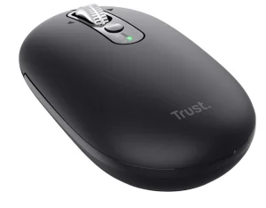 Trust Seron Slim/Kancelářská/Optická/3 200 DPI/USB+BT/Černá - obrázek 2