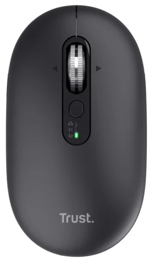 Trust Seron Slim/Kancelářská/Optická/3 200 DPI/USB+BT/Černá - obrázek 3