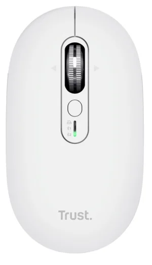Trust Seron Slim/Kancelářská/Optická/3 200 DPI/USB+BT/Bílá - obrázek 2
