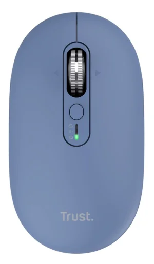 Trust Seron Slim/Kancelářská/Optická/3 200 DPI/USB+BT/Modrá - obrázek 2