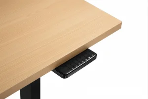 Stolová deska BR168BK, 1600 x 800 x 25 mm buk pro výškově stavitelné podnože Brateck - obrázek 3