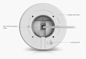 UniFi Protect G6 Pro Turret venkovní kamera bílá - obrázek 4