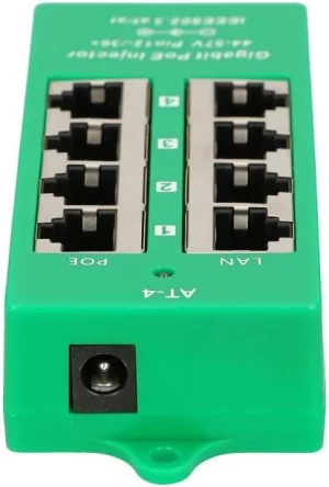 MaxLink Gigabitový 4-portový PoE panel, 802.3af/at - obrázek 2