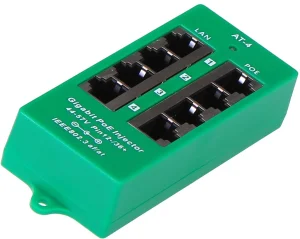 MaxLink Gigabitový 4-portový PoE panel, 802.3af/at - obrázek 3