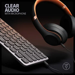 AXAGON HMC-KB-CS, USB 5Gbps hub s CZ/SK klávesnicí, HDMI 4K/60Hz, 3x USB-A, SD/mSD, audio, PD 100W - obrázek 8