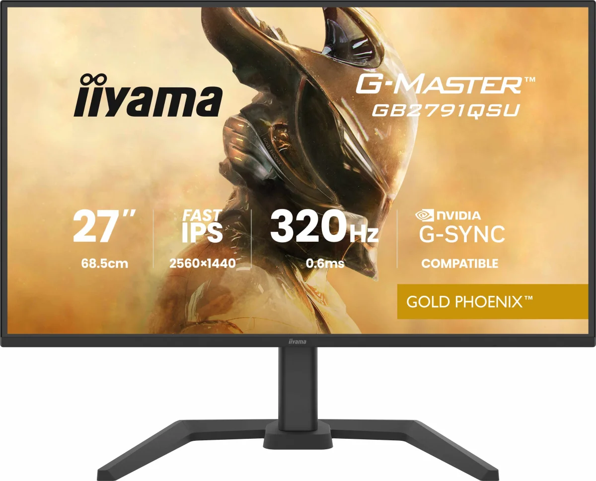 IIYAMA G-Master GB2791QSU-B1 27" IPS QHD 320Hz 0,6ms