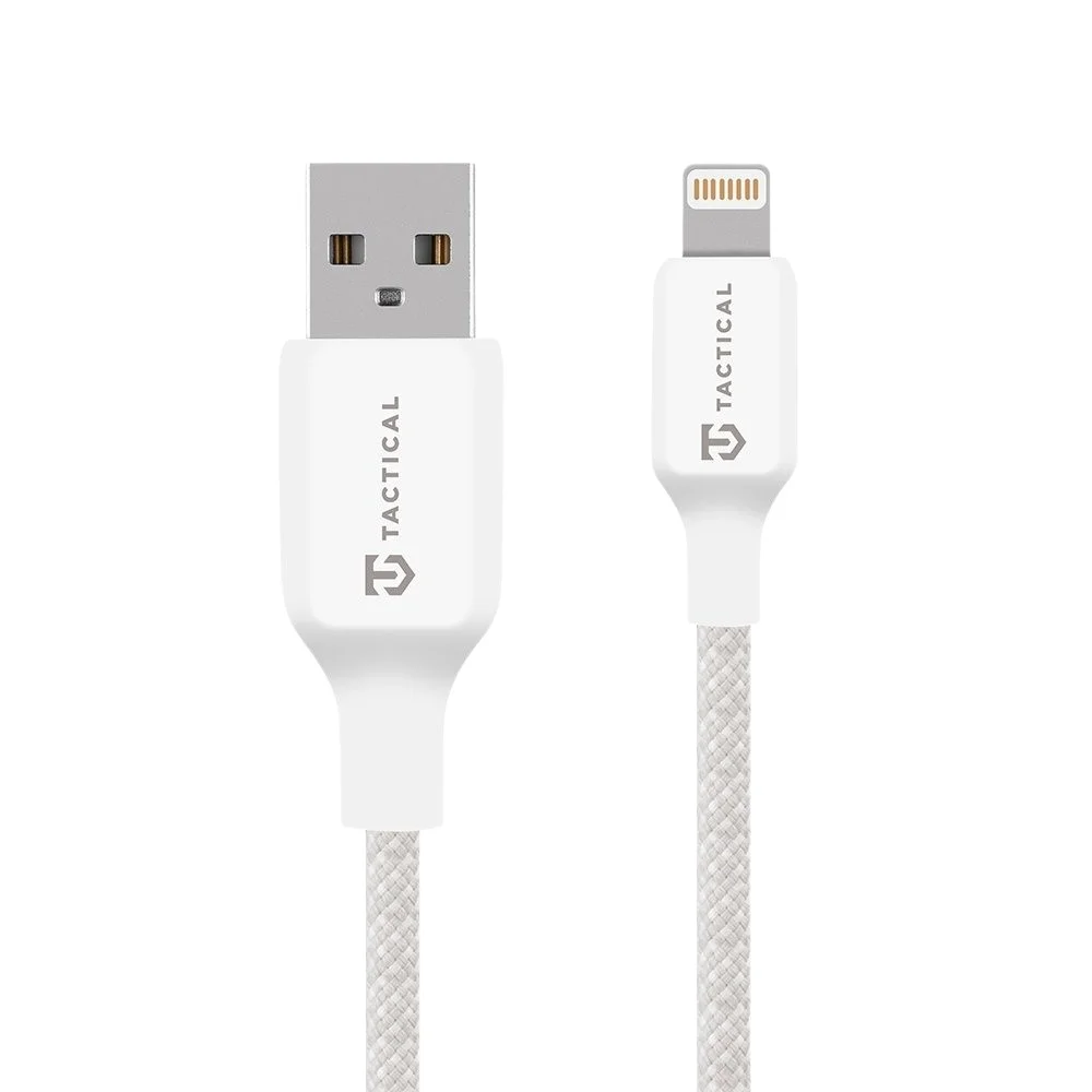 Tactical Stitch Thread Cable USB-A/Lightning 0.3m White