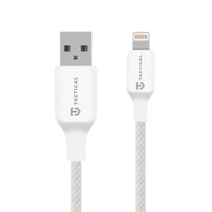 Tactical Stitch Thread Cable USB-A/Lightning 0.3m White