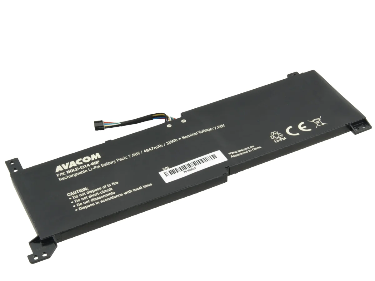 AVACOM baterie pro Lenovo IdeaPad 3 Gen.6,7, IdeaPad 3-14ITL6 Li-Pol 7,68V 4947mAh 38Wh
