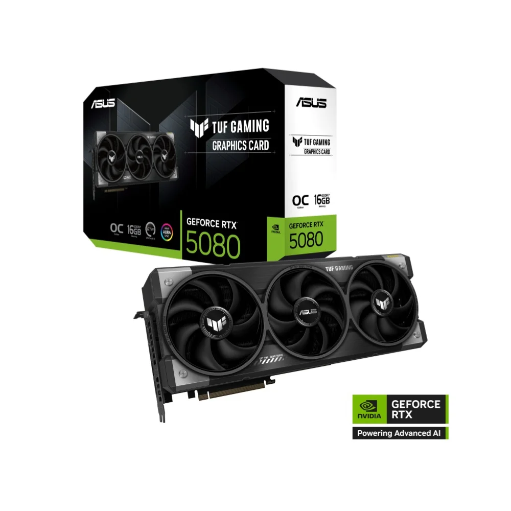ASUS RTX 5080 herní grafická karta 16GB GDDR7