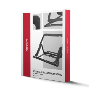 AXAGON STND-LAB hliníkový stojan na notebook 10"-17.3 - obrázek 10