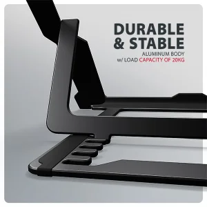 AXAGON STND-LAB hliníkový stojan na notebook 10"-17.3 - obrázek 8