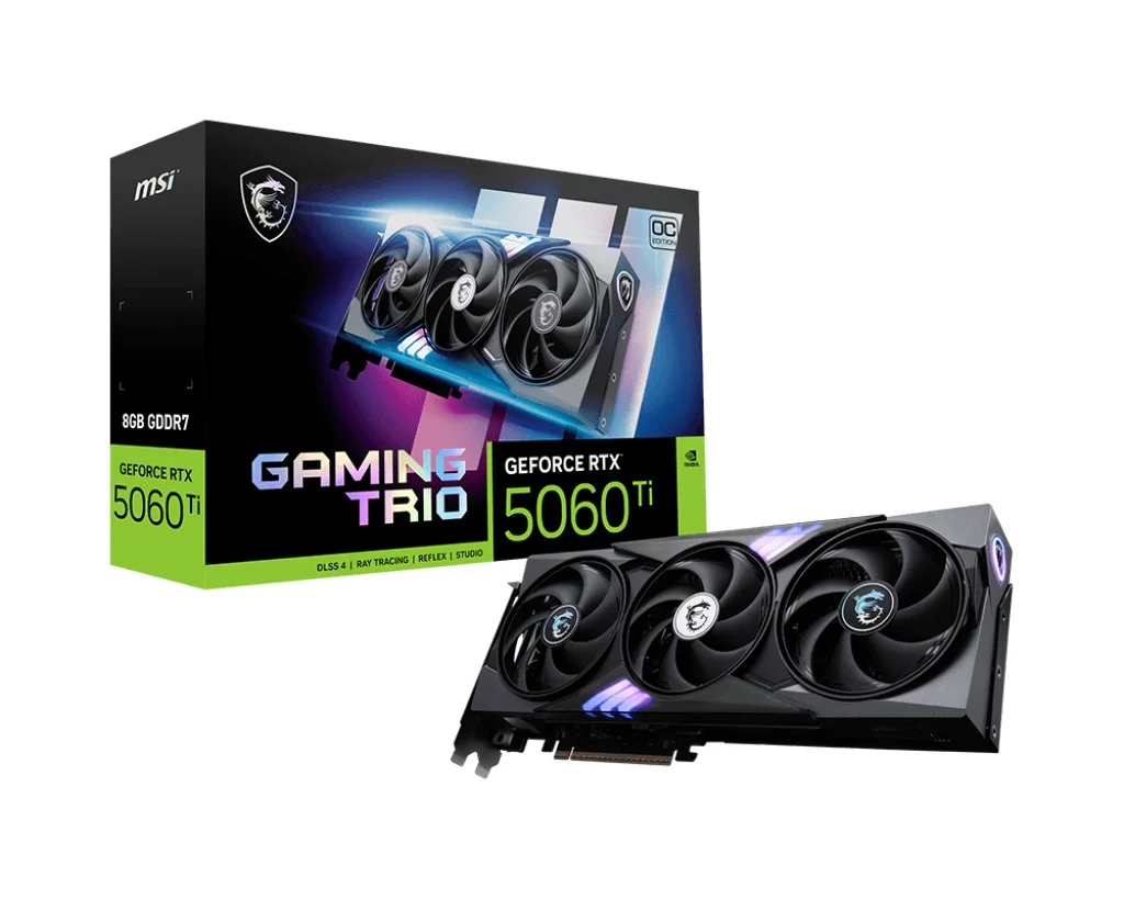 MSI GeForce RTX 5060 Ti GAMING TRIO OC 8GB