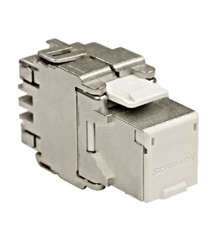 Keystone modul RJ45 stíněný, 10 Gb, třída Ea, 4PPoE - obrázek 2