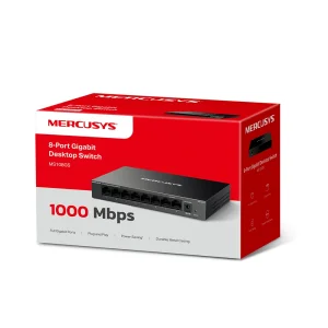 Mercusys MS108GS 8xGb Desjtop switch - obrázek 4