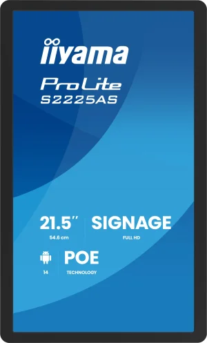 22" iiyama  S2225AS-B1P:IPS,FHD,Android - obrázek 4