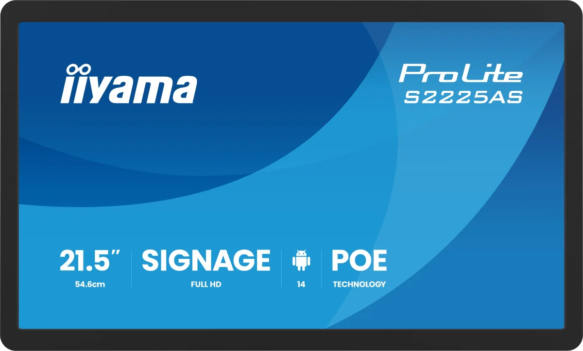 22" iiyama  S2225AS-B1P:IPS,FHD,Android