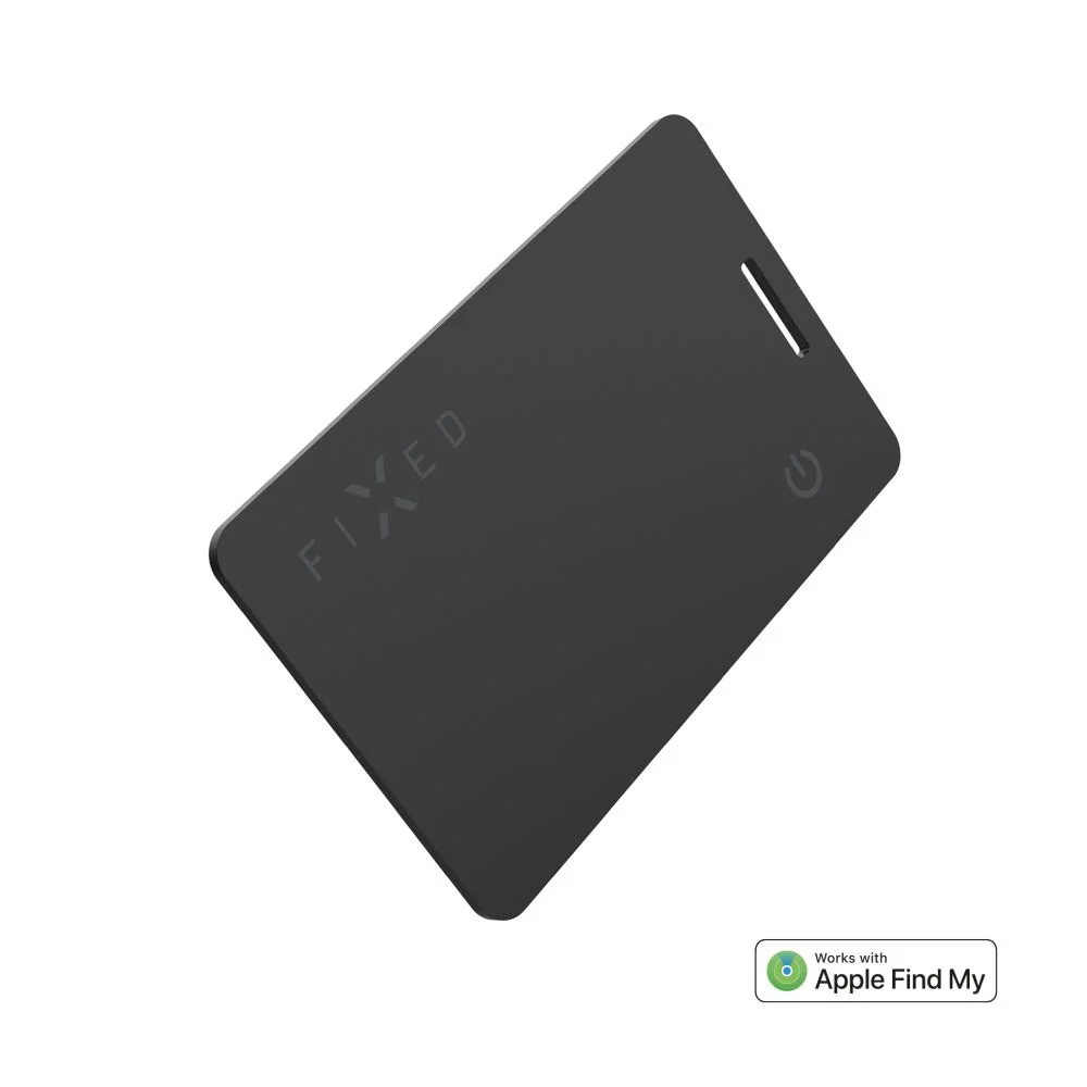 Smart tracker FIXED Tag Card 2,Find My, černý