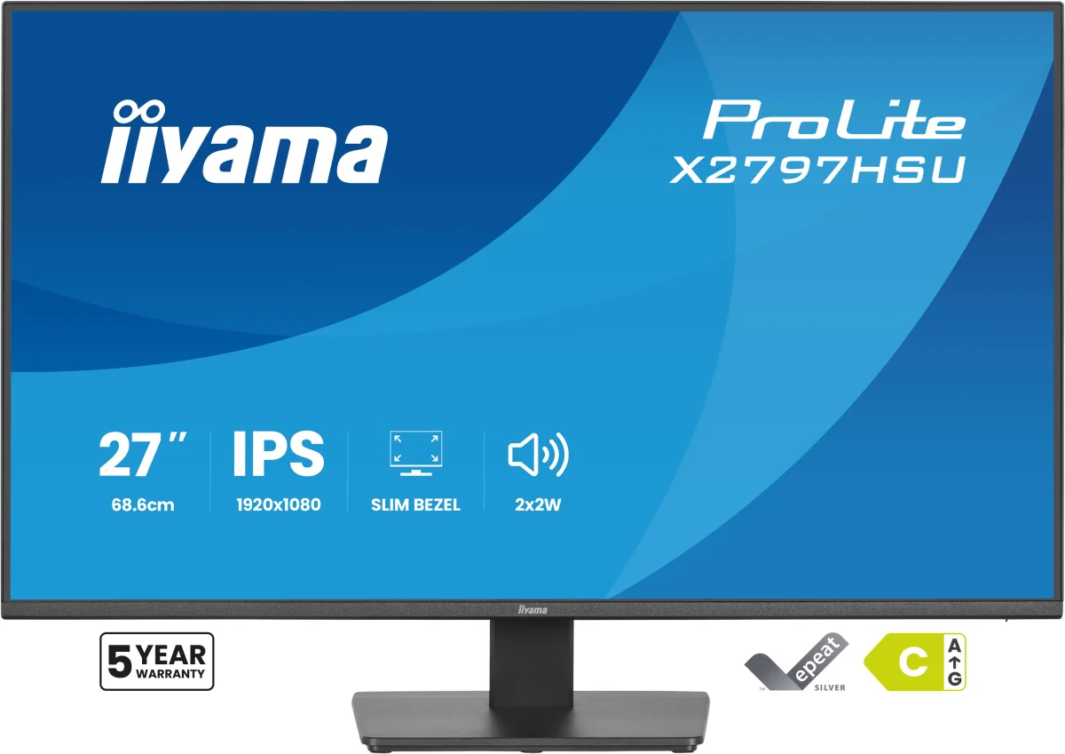 IIYAMA ProLite X2797HSU-B1 27" IPS FHD 120Hz 4ms Monitor