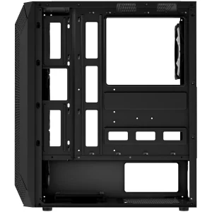 EVOLVEO Xenon, Midi Tower/4x ARGB/mesh+sklo - obrázek 4