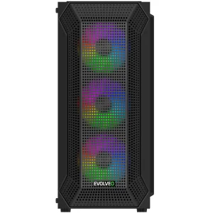 EVOLVEO Xenon, Midi Tower/4x ARGB/mesh+sklo - obrázek 9